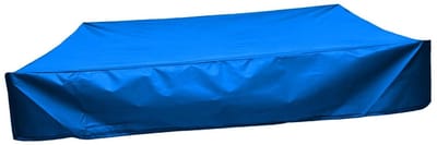Zandbak Afdekhoes - Speelgoed Buiten - Bescherming Tegen Weer - Opvouwbaar Ontwerp - 120 x 120 cm - Blauw