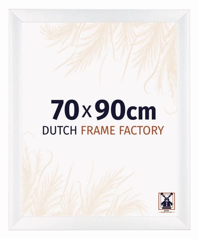 Fotolijst 70x90 cm - MDF - Wit Mat - Praag