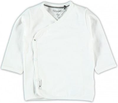 Noppies Unisex T-shirt - Wit - Maat 56