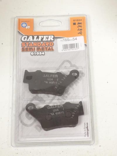 galfer remblokje voor honda 500 cb motor 1997-2003 g1054 nieuw