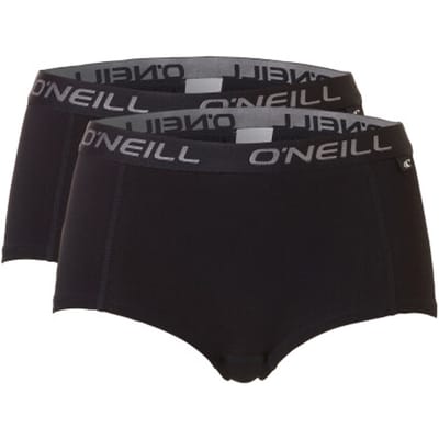 O'Neill Boxershort Dames 2-Pack Zwart - Maat S