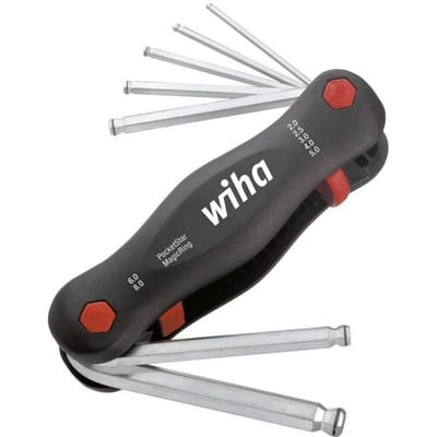 Wiha Multitool PocketStar Zeskantkogelkop MagicRing 7-delig SB-versie met euroslot ophanger - 23033