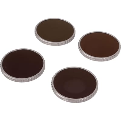Kit de 4 filtres ND pour caméra d'action, filtre à densité neutre ND8, ND16, ND32, ND64, filtre ND pour drone