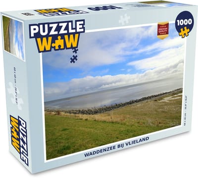 Puzzel Waddenzee bij Vlieland - Legpuzzel - Puzzel 1000 stukjes volwassenen