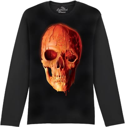 Wax Skull The Coloured House Longsleeve T-shirt XXL