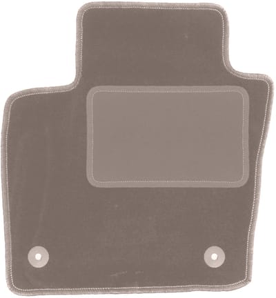 Beige bestuurdersmat voor: Audi Q3 I 8U SUV (2011-2018)