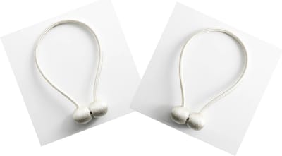 Afecto Luxe Gordijn Embrasse – Set van 2 stuks – wit – Magnetisch – Gordijnhouders – Embrasse haken wit – Gordijn embrasse haken – 40 CM – Gordijndecoratie – Gordijnen – Embrasse