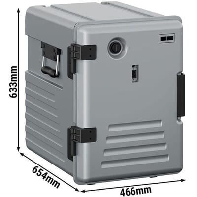 GGM Gastro Thermobox - Frontlader - 83 Liter - beheizt - für 12x GN 1/1