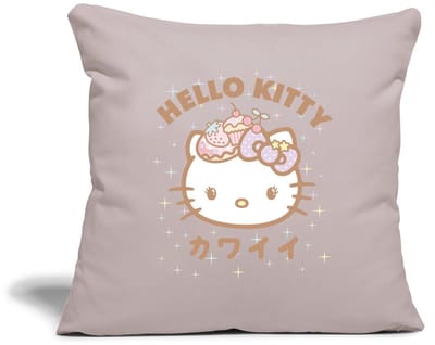Hello Kitty Kawaii Stijlen Met Sterren Sierkussenhoes, 45 x 45 cm
