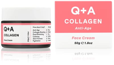 Q+A Collagen Dagcrème - 3 x 50 gr - Voordeelverpakking