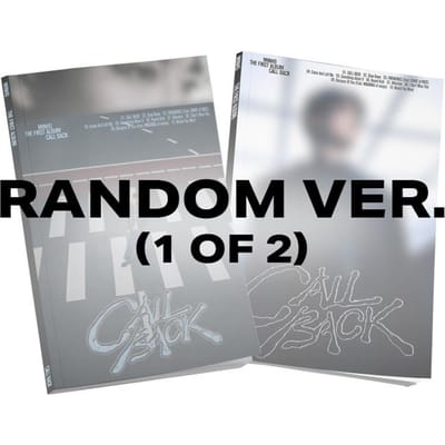 (Livre photo Ver.) MINHO(SHINee) RAPPEL Le 1er Album Random ver. gray