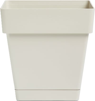 Elezza cSmart Bloempot L17 x B17 x H17 cm - Amandel