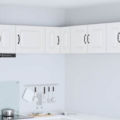 vidaXL - Vaatwasserpaneel - Kalmar - Wit - 57 - x - 57 - x - 40 - cm - Bewerkt - hout