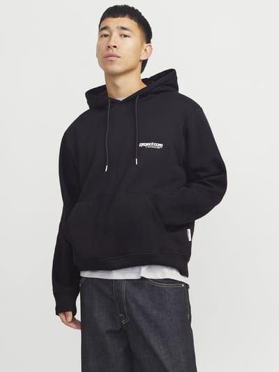 JACK&JONES - JWHUNION PRINT SWEAT HOOD - Jongens - Sweaters