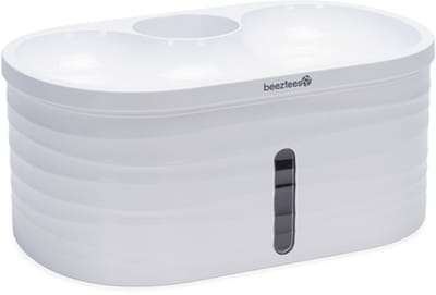 Beeztees Sef Drinkfontein 2.5 L Wit - Kat - draadloos tot 80 dagen - Met Sensor - Fluisterstil