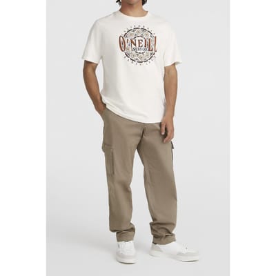 O'Neill  Ikat Graphic T-shirt Snow White Taglia: M | T-shirt stampate Outlet | Uomo | Bianco