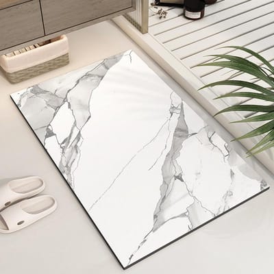 Toiletmat Badkamer Antislipmat Diatomeeënaarde Vochtregulerende Mat Technisch Doek Tapijt Deurmat Entree Huis Voetmat 30*50cm