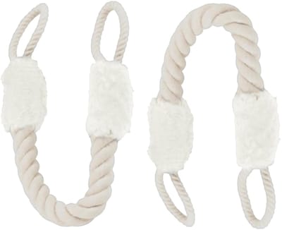 Unyqoos® Set van twee katoenen deurstoppers voor veiligheid van kinderen en huisdieren