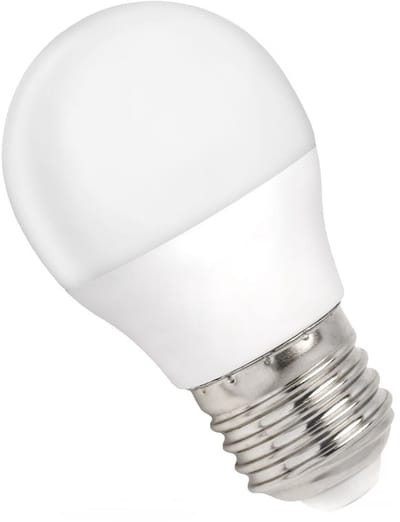 Spectrum LED Kogellamp E27 4W - 230V - 340 Lumen - 6000K Koud wit - Helder daglicht - Energiezuinig