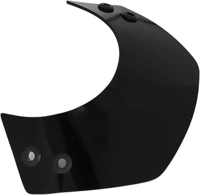 Motorfiets Windscherm - Scooter Flyscreen - Comfortabel Rijden - Windgeluid Verminderen - 1x1x1 cm - Transparant