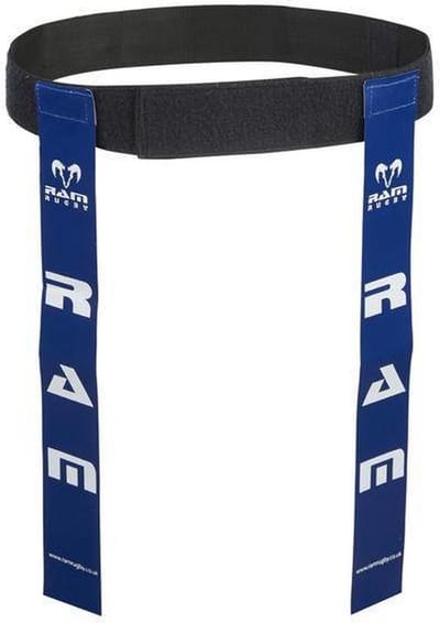 Tag Rugby Riem Set - de beste op de markt - Blauw Small