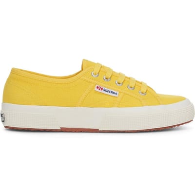 Superga Unisex 2750 Cotu Classic Vegan Sportschoenen voor volwassenen (Zonnebloem/Avorio)