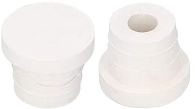 Set van twee rubberen zwembadladder bumpers