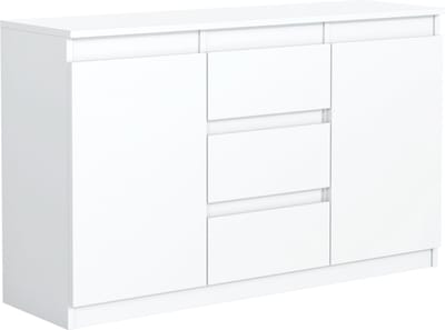 Pro-meubels - Dressoir Detroit - Wit mat - 120cm - Kast