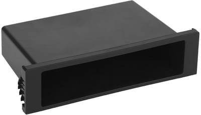 Dailygoods- Dash Kit - Radio Opbergbox - 1-DIN/2-DIN Compatibel - Plastic - 15.2x10.5x3.6 cm - Universele Geschiktheid - Radiohouder