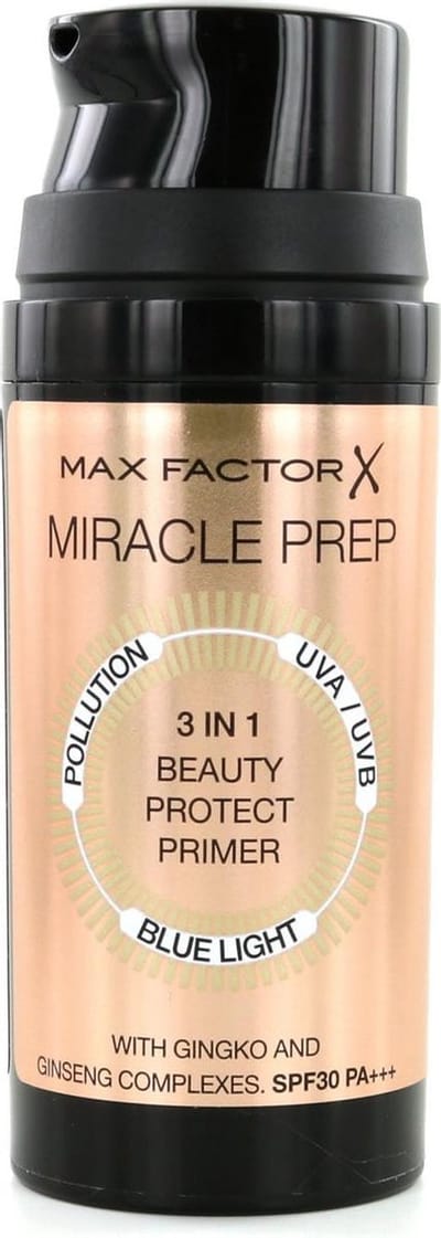 Max Factor - Miracle Prep 3 in 1 Beauty Protect Primer SPF30 - 30ml