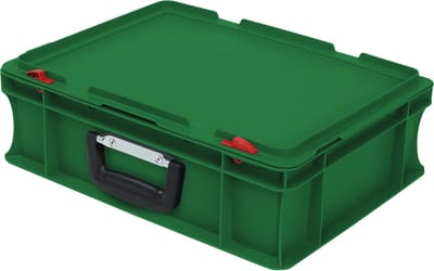 Alpac Kunststof Opbergkoffer - Hobbykoffer - Viskoffer - 400 x 300 x 133 mm - 10L - Groen