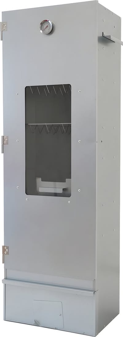 EuroCatch - Rookoven - Big One - Rookkast - 120x44x28cm - Incl. Thermometer - Rookhaken - RVS Roosters - Zeer Compleet - Smoker Met Gebruikshandleiding