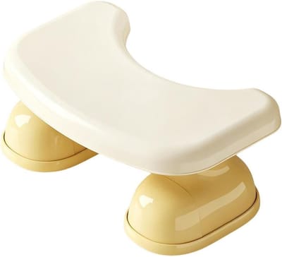 Toilet Opstapje - Poepkruk Hurk - Natuurlijke Houding - Antislip Stevig - 395x25x165cm - Geel
