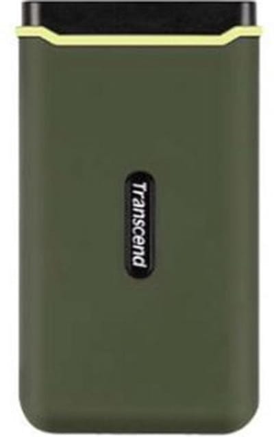Transcend ESD380C 2 TB Externe SSD harde schijf USB-C, USB-A Groen TS2TESD380C