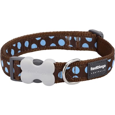 Verstelbare hondenhalsband Red Dingo