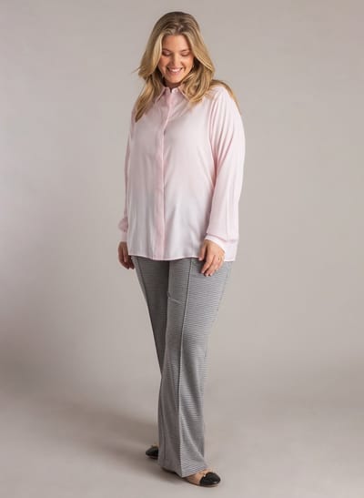 YEST CURVE Judit Tops - Pale Pink - maat X-0(44)