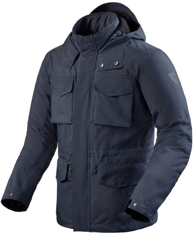 REV'IT! Jacket Triomphe 2 H2O Dark Navy L - Maat - Jas