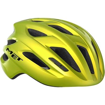 MET Idolo Fietshelm Mannen & Vrouwen – Race Fietshelm Volwassenen - Maat M/L (52-59cm) - Lime Yellow Metallic Glossy