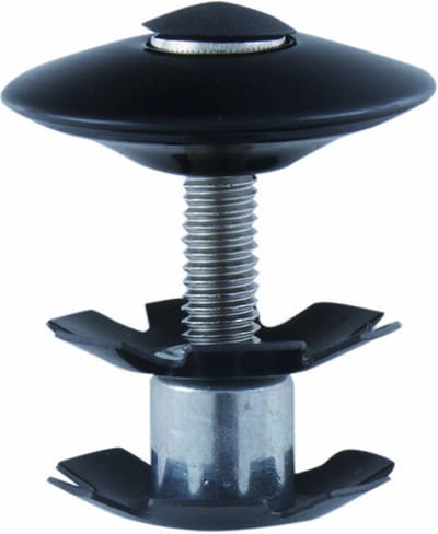 Balhoofdplug M-Wave 1-1/8" - zwart