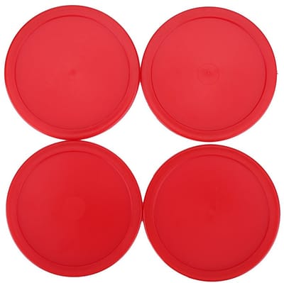 ZEYNOMAX- Airhockeytafel - Inclusief 2 Push Paddles - 4 Pucks - Duurzaam Plastic - Geschikt voor Standaard Tafel - Perfect voor Ijshockeyliefhebbers - Ijshockey