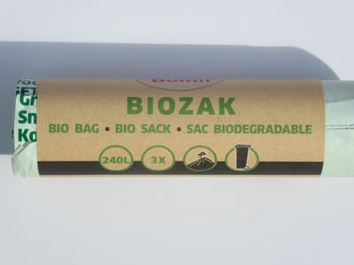 Bio Bag - biozak 240 liter - 115 x 140 cm - 5 rollen = 15 zakken