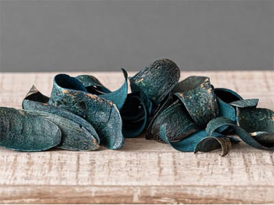 Decoratie bloembladeren 079 blauw