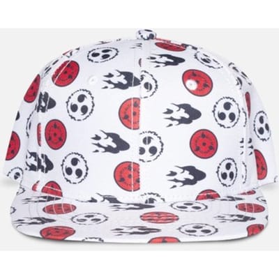 Naruto - Symbols Snapback Pet - Wit