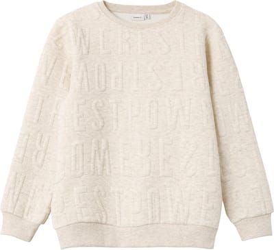 Name It - Sweater - Maat 158/164 - Jongens - Peyote Mel - polyester