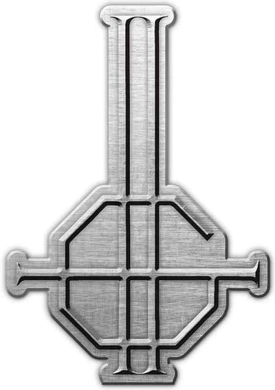 Ghost - Grucifix Pin - Zilverkleurig