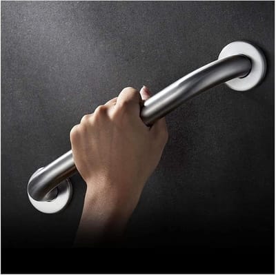 Veiligheid Handgrepen - Badkamer Ondersteuning - Veiligheid Thuis - Roestvrij Staal - 2.54 cm - Zilver