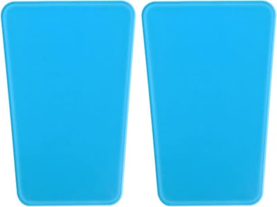 Ski Scheenbeschermers - Snowboard Beschermers - Wintersport Bescherming - Zachte Gelpadding - 2 stuks - Blauw