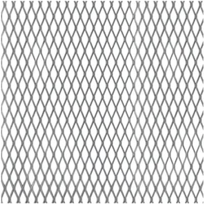 Alberts Metaalgaasplaat - Staal - Ruw - Uitgevouwen Metaal - 250x500x2,2mm