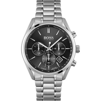 Montre Homme Hugo Boss 1513871 Champion Chronographe 44mm argenté