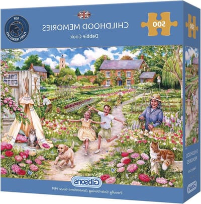 Legpuzzel 500 stukjes - Volwassen puzzel - Ontspanning thuis - Gemaakt van gerecycled karton - 48x34cm voltooid - Diverse